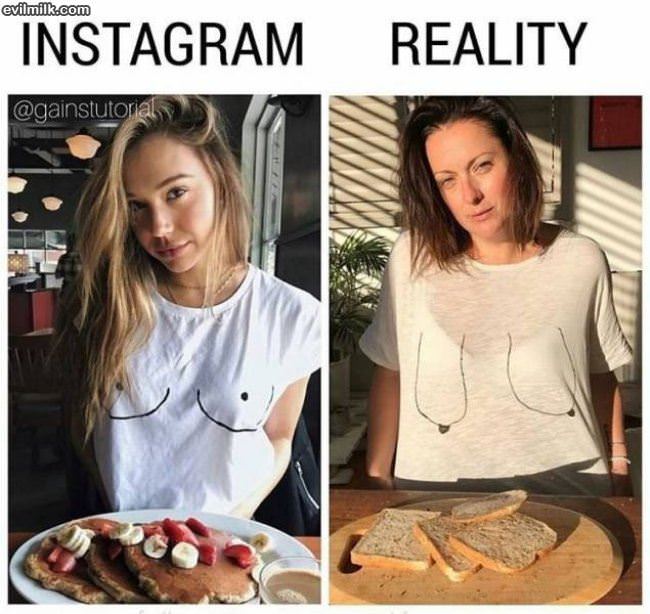 Instagram Vs Reality