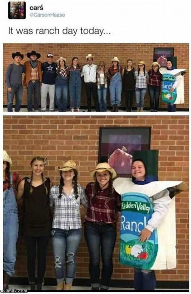 It Was Ranch Day Today