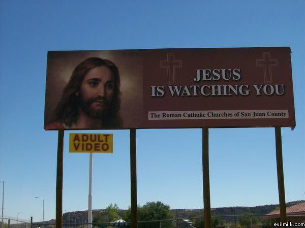 Jesus Is Watching