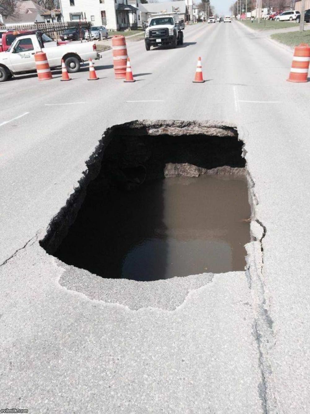 Just A Little Pothole