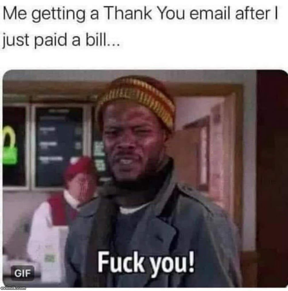 Just Paid A Bill