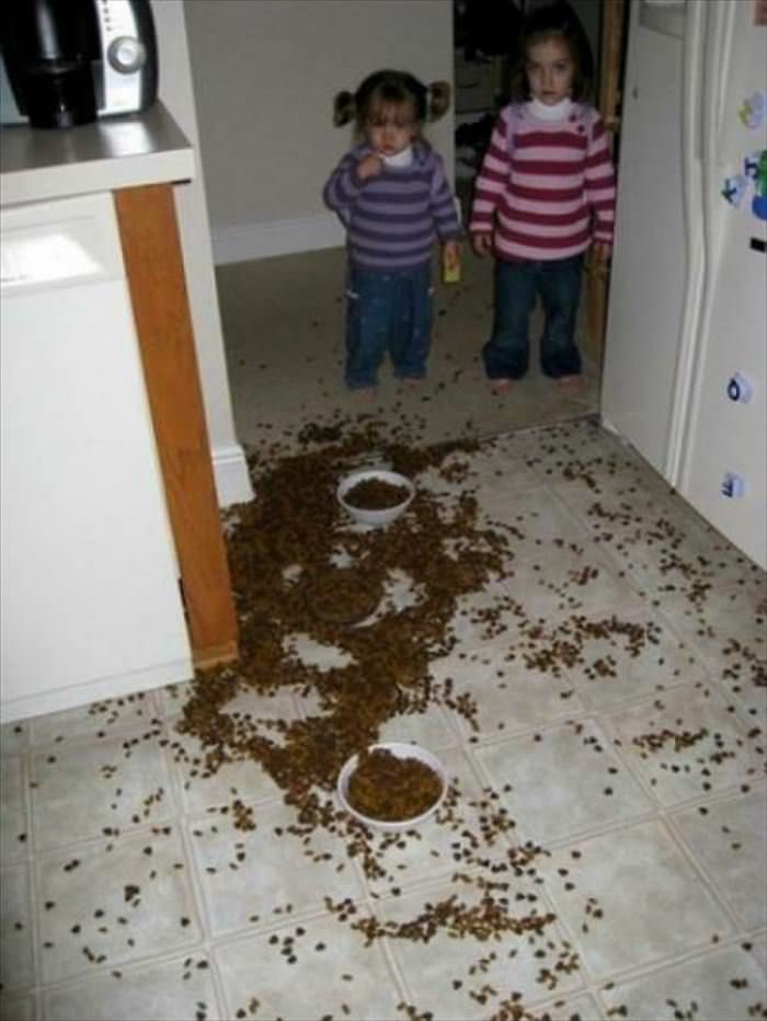 Kids making a little mess 10