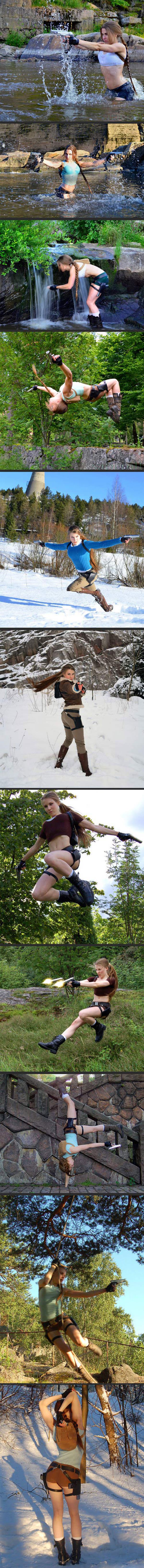 Lara Croft Cosplay