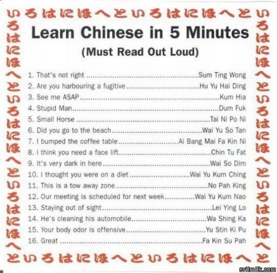 Learn Chinese