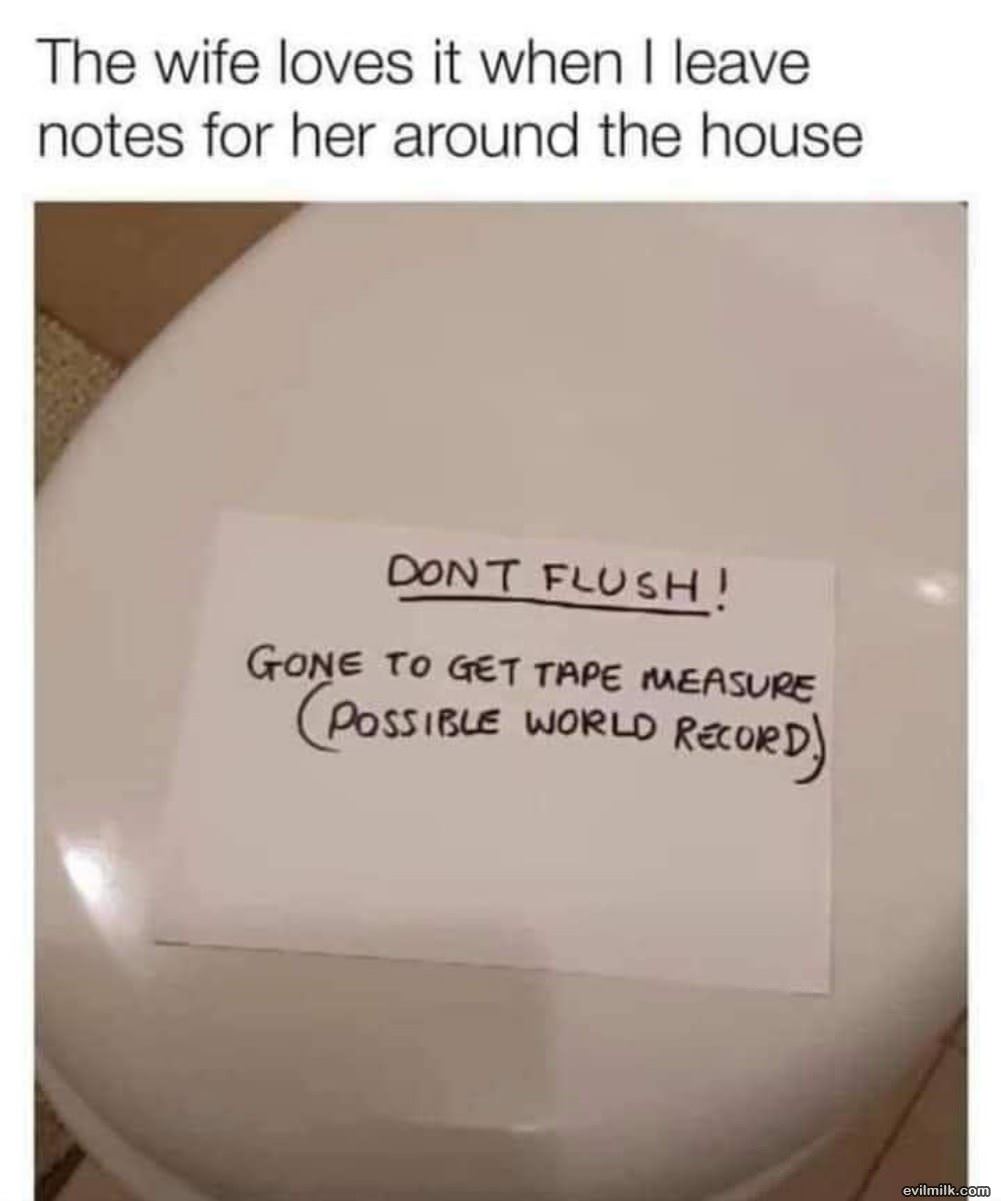 Leaving Cute Notes