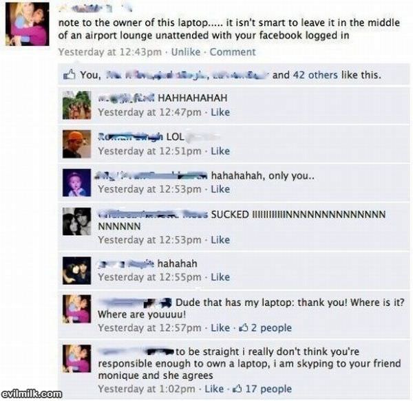 Left Your Laptop