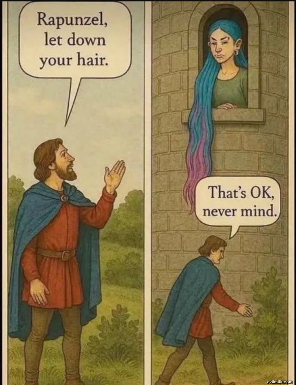 Let Your Hair Down