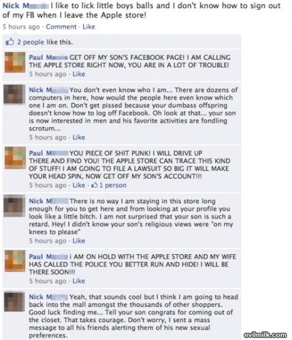 Log Out Of Facebook