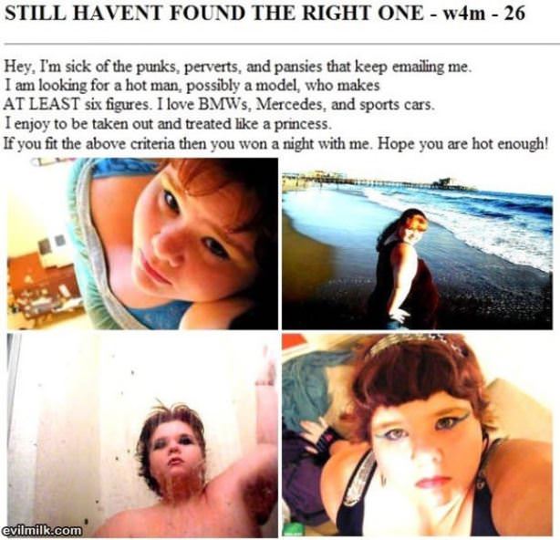 Looking For The Right One