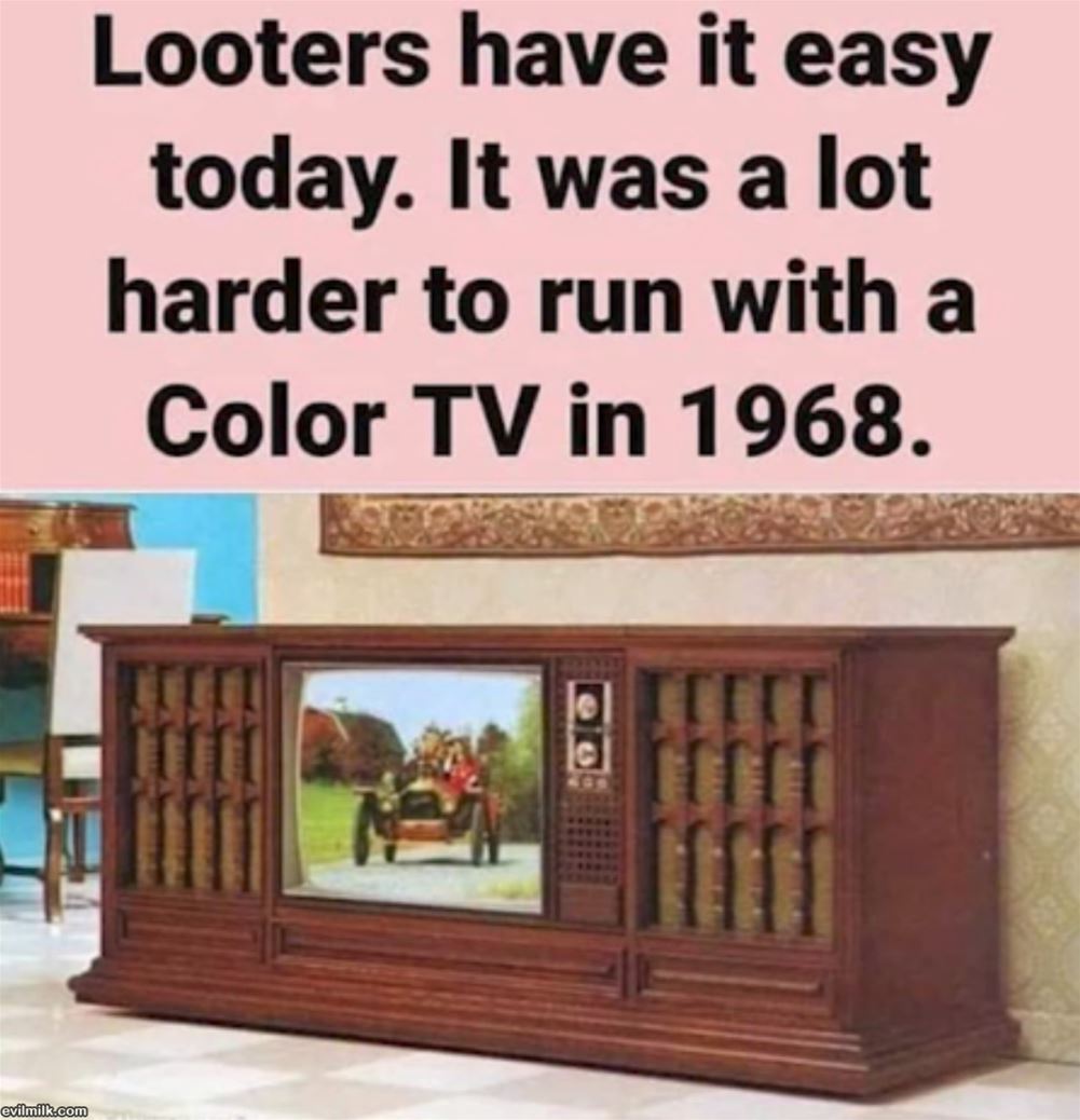 Looters Have It So Easy