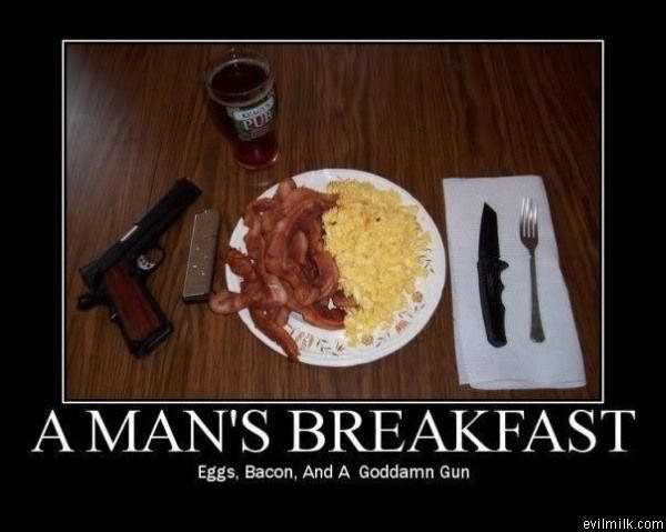 Mans Breakfast