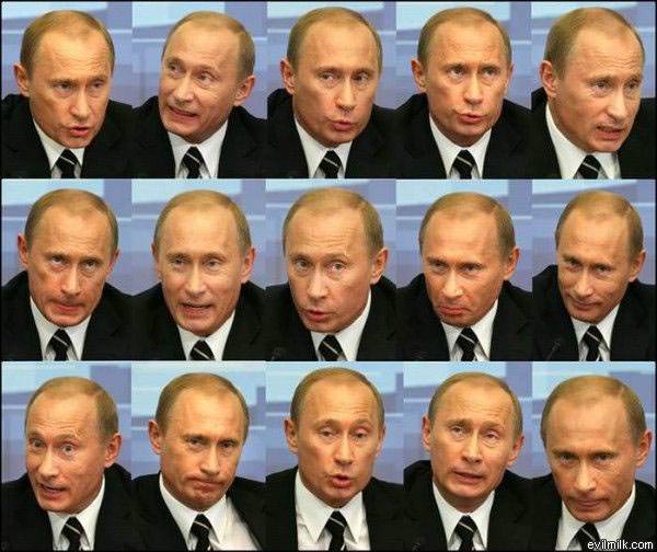 Many Faces Of Putin