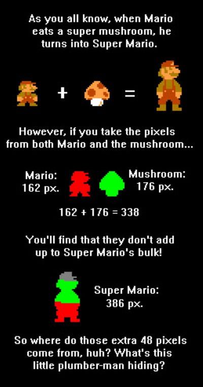 Marios Hiding Something