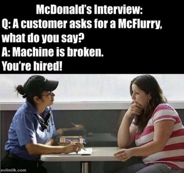 Mcdonalds Interview