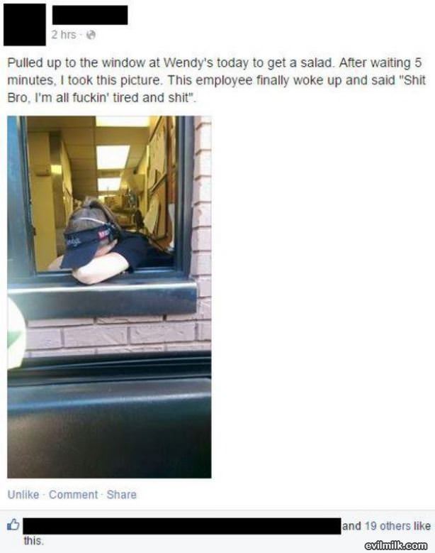Meanwhile At Wendys
