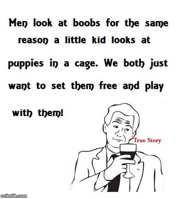 Men And Little Kids