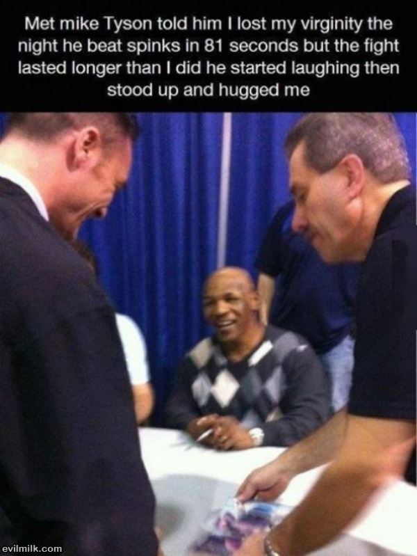 Met Mike Tyson