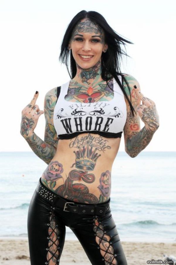 Michelle Bombshell Tattoos