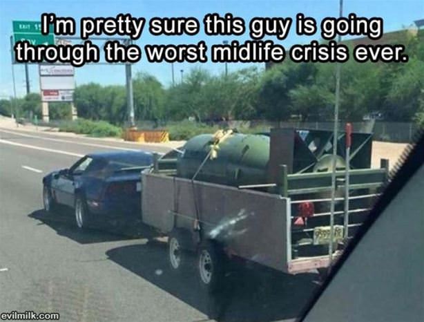 Midlife Crisis In Action