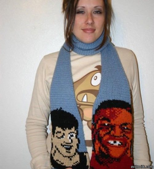 Mike Tysons Punch Out Scarf