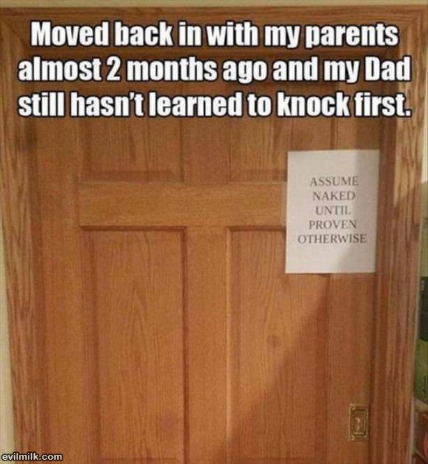 Moved Back In
