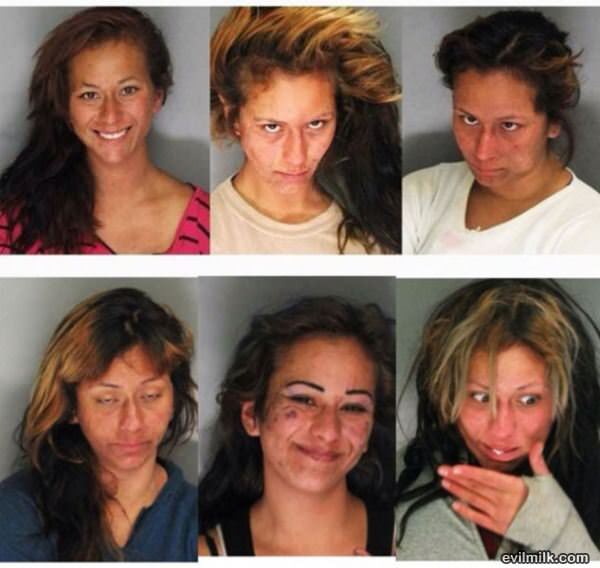 Mugshots Over Time