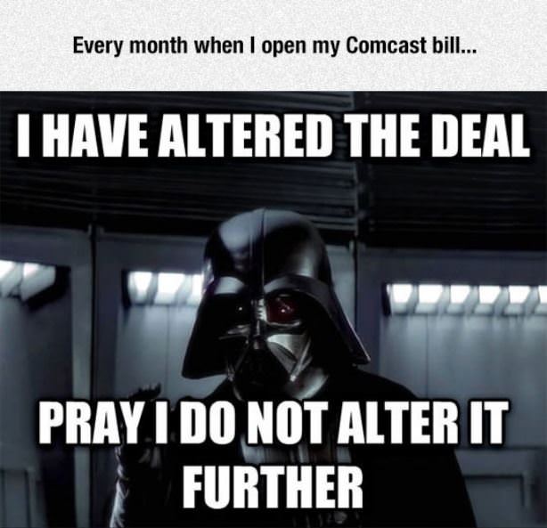 My Comcast Bill