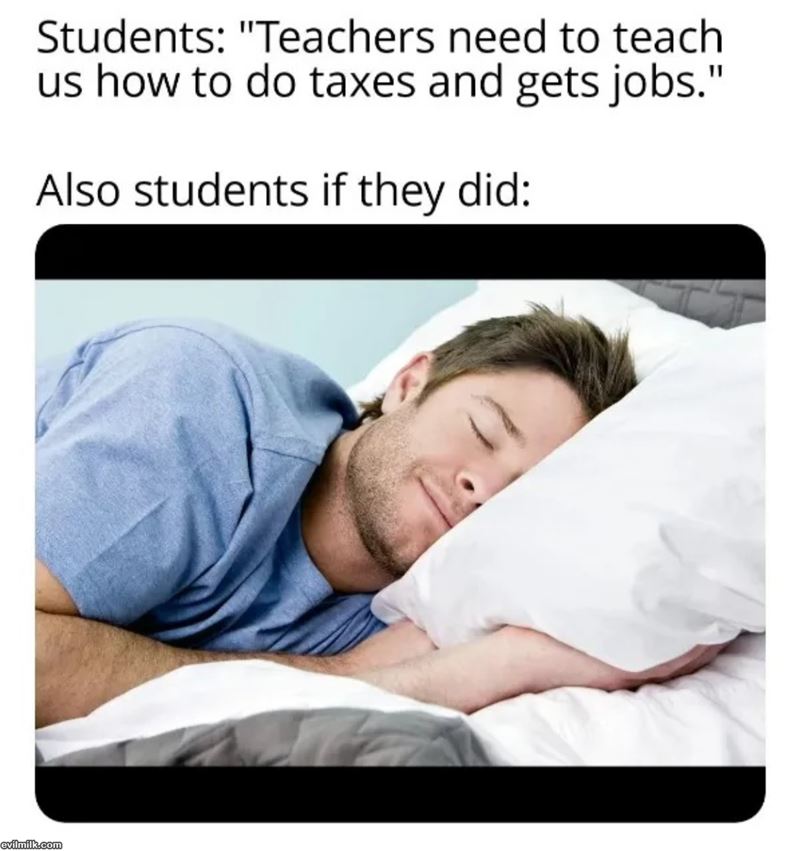 Need To Teach Us