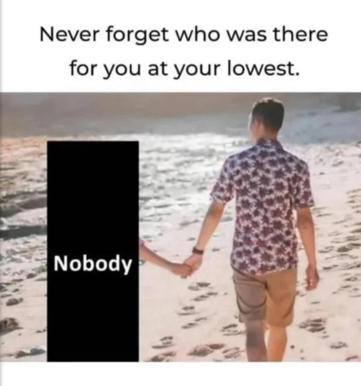 Never Forget Who Was There