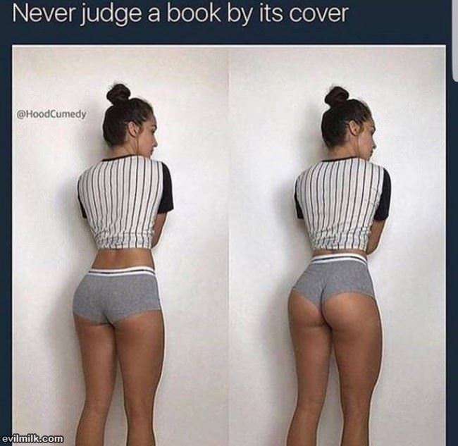 Never Judge A Book By Its Cover