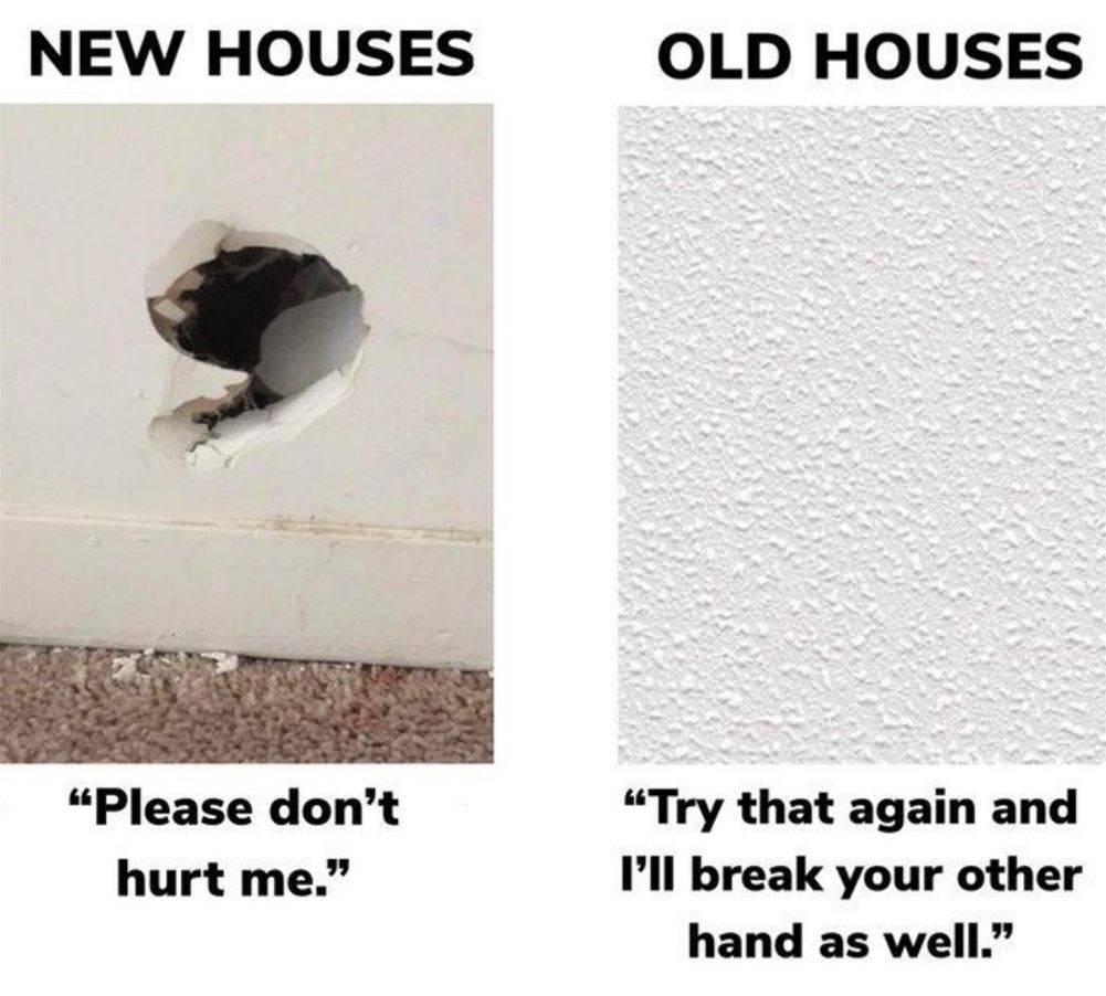 New Vs Old Build