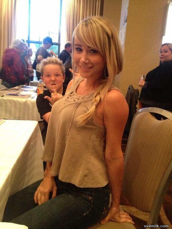 Nice Photobomb