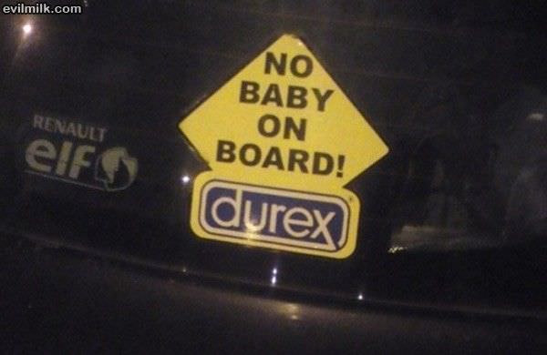 No Baby On Board