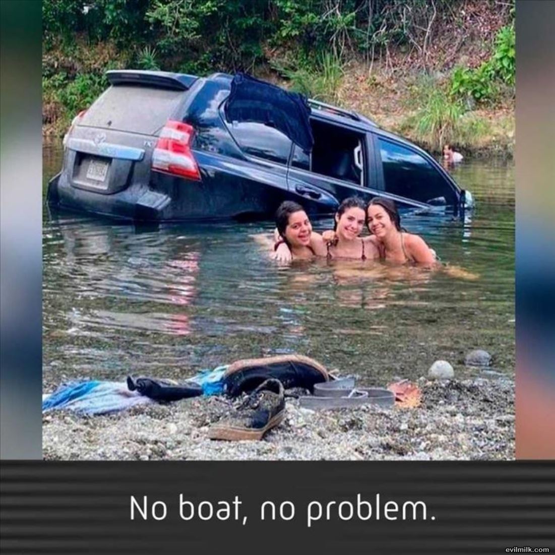 No Boat No Problem