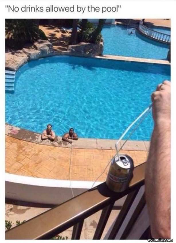 No Drinks Allowed