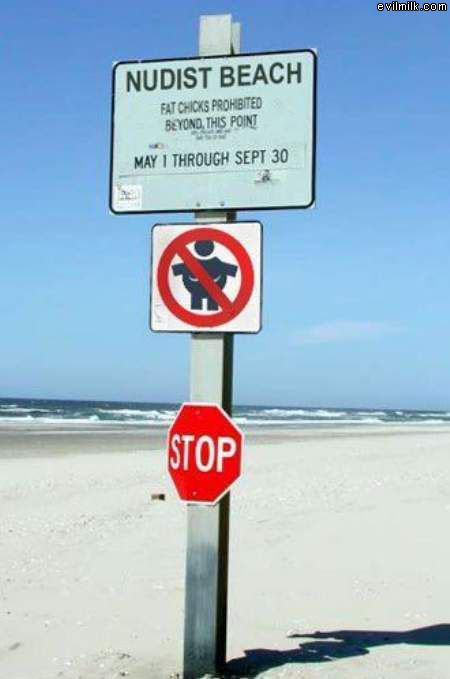 No Fatties Please