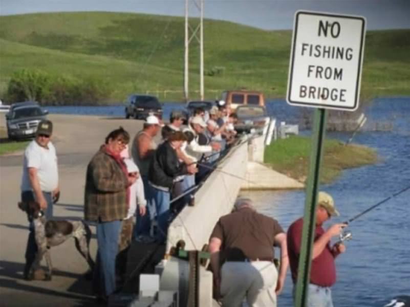 No Fishing Here