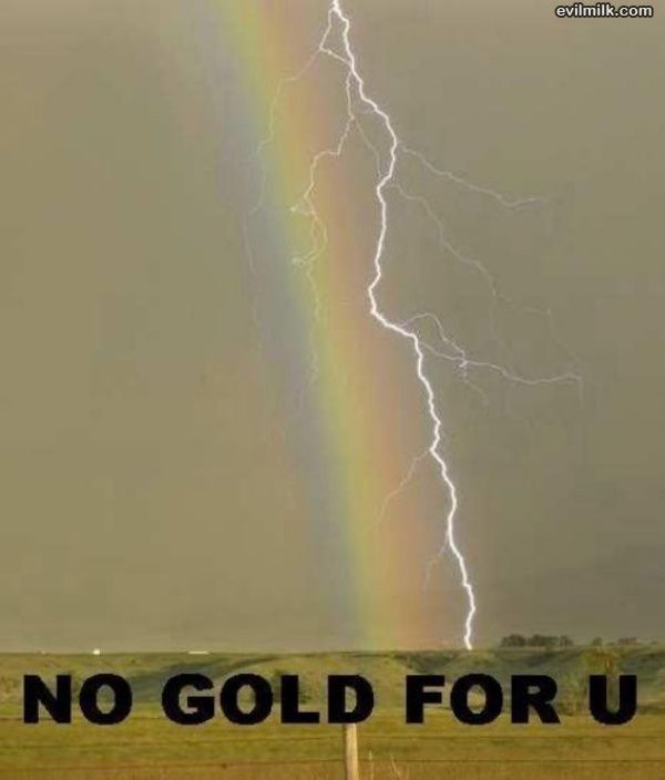 No Gold For You