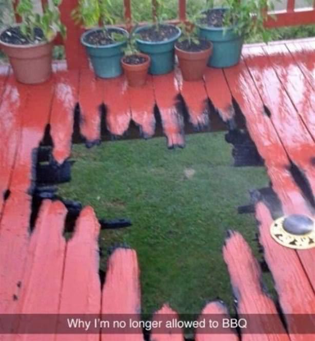 No Longer Allowed To Bbq