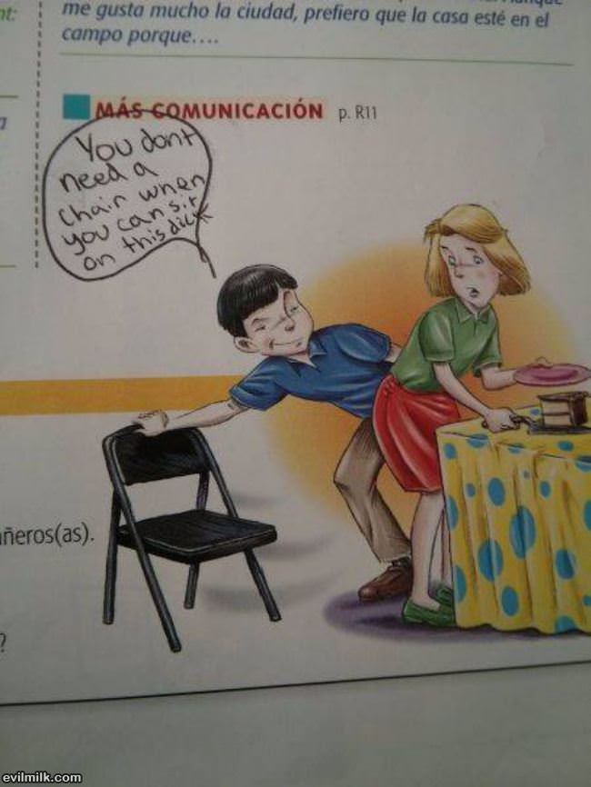 No Need For A Chair