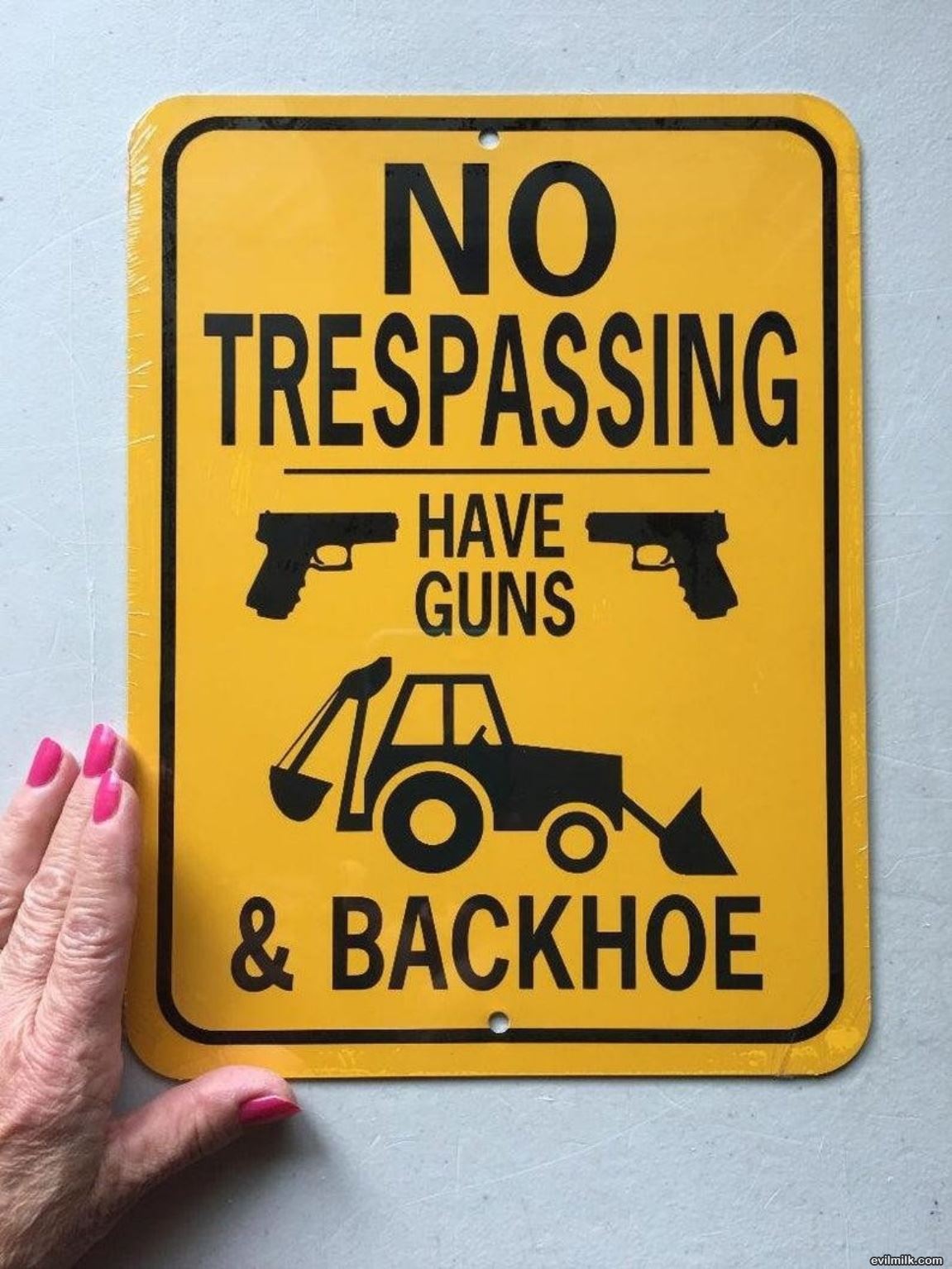 No Trespassing