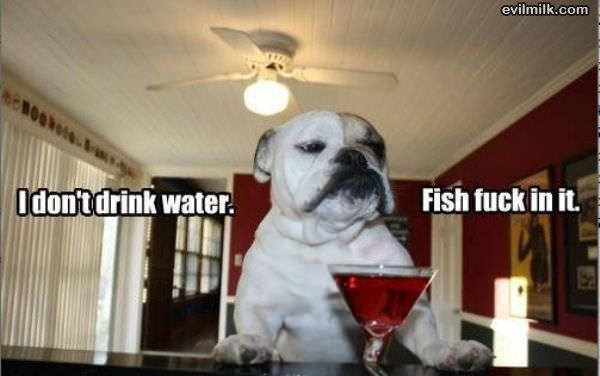 No Water For This Guy