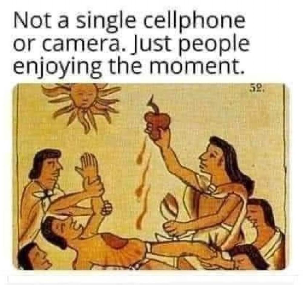 Not A Single Cellphone