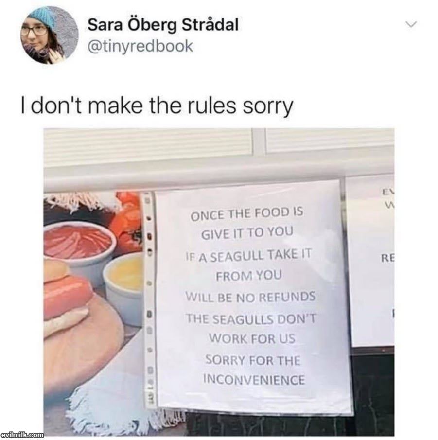 Not My Rules