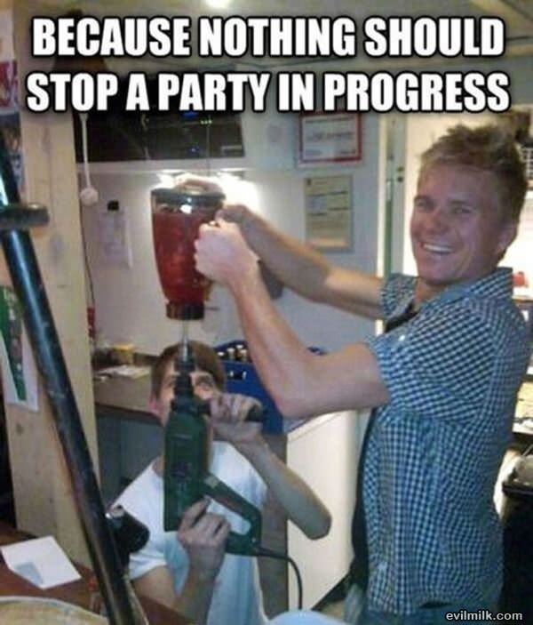 Nothing Should Stop A Party