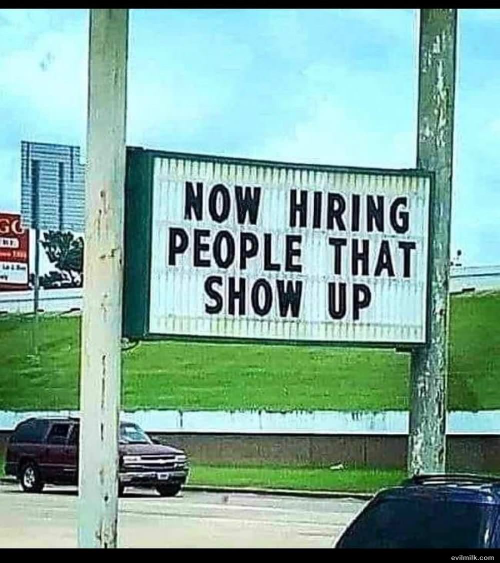 Now Hiring People