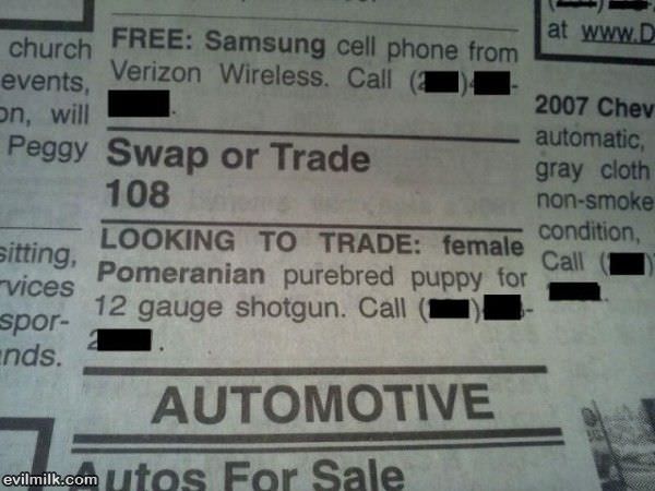 Obvious Trade