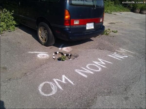 Om Nom Nom Parking Lot