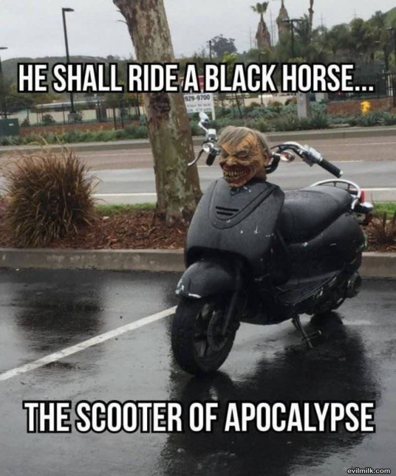 On A Black Horse I Ride