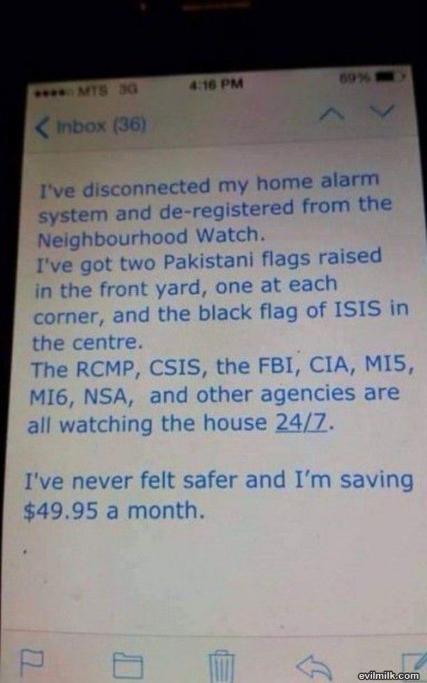 One Way To Stay Safe